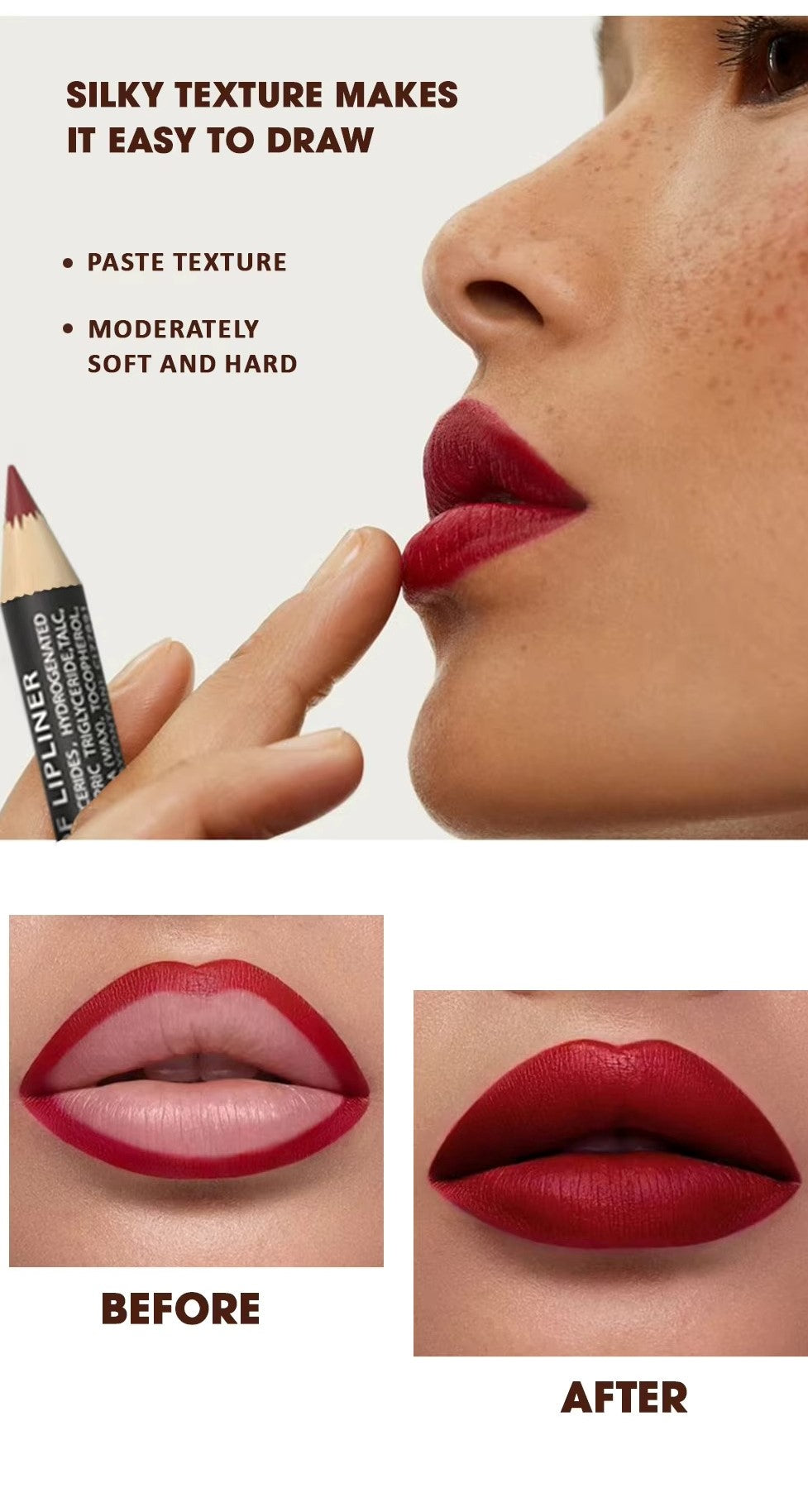 Velvet Matte Lip Liner | Warm Caramel - Set of 6