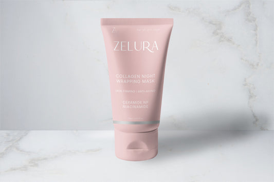 Zelura Collagen Overnight Wrapping Mask + Tool